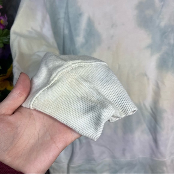 ₽💙2/$40💙SO Lounge Life Crew Neck Tie Dye Printed Oversize Sweatshirt Sz Small - Picture 13 of 16